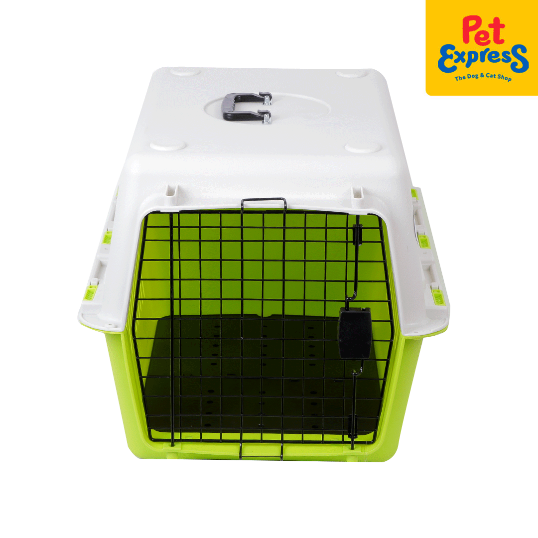 Kennel Pro Pet Carrier Large Green KN301 68x51x47cm Pet Express