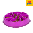 Outward Hound Dog Fun Feeder Slo Bowl Medium Purple