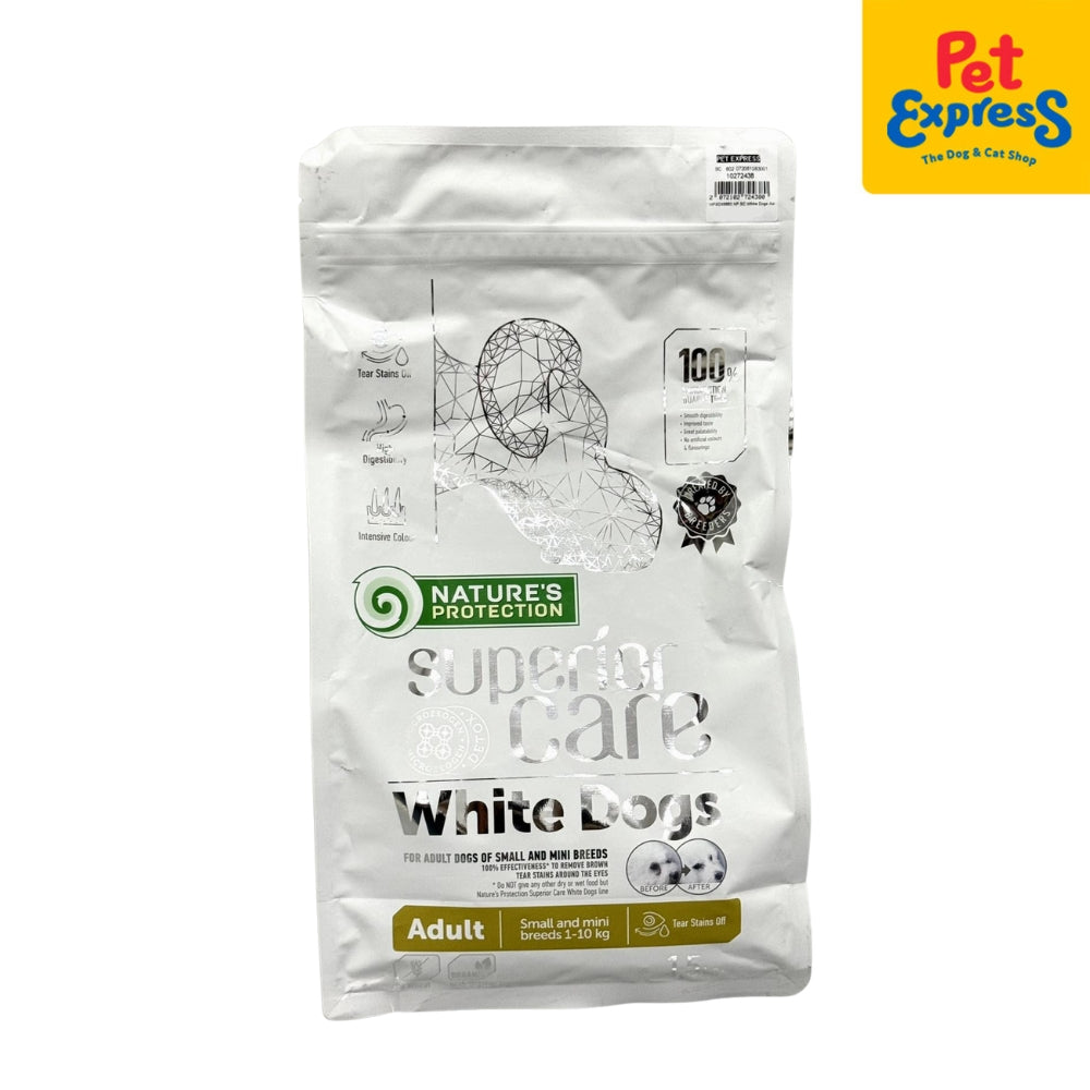Nature's Protection Adult White Dogs Superior Care Small and Mini