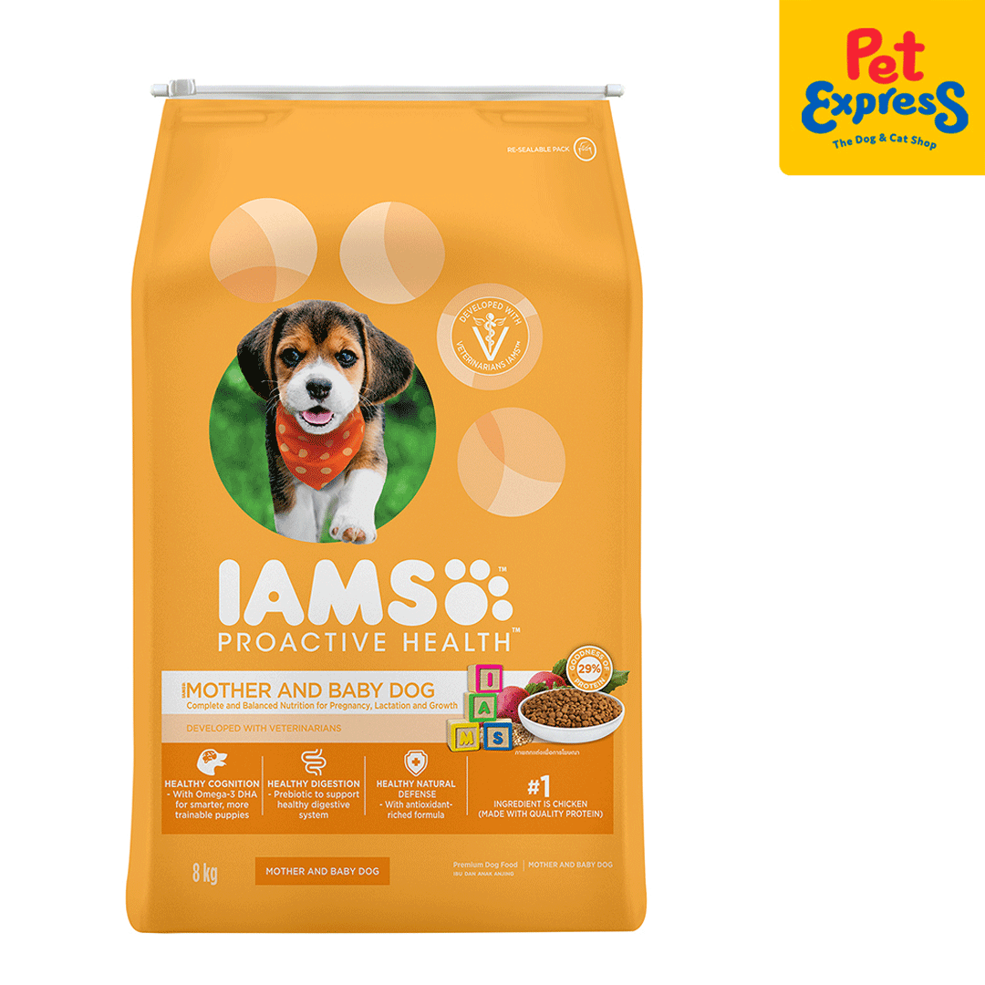 IAMS Mother and Baby Dry Dog Food 8kg Pet Express