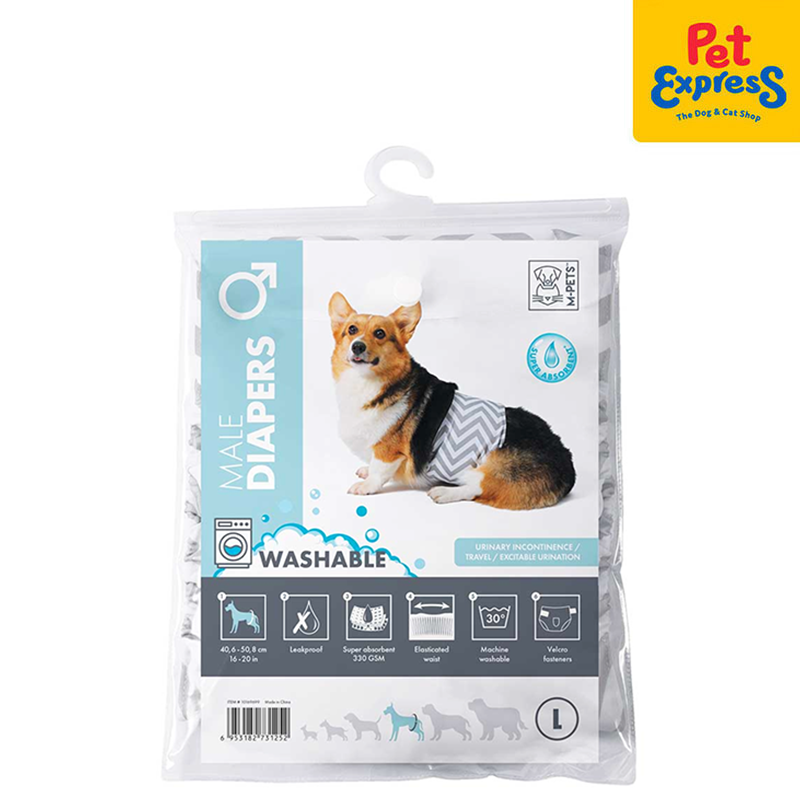 Pet Express Buy Pet Accessories Pet Pads Pet Agree Grooming Supply M-Pets  Male Washable Pet Diaper