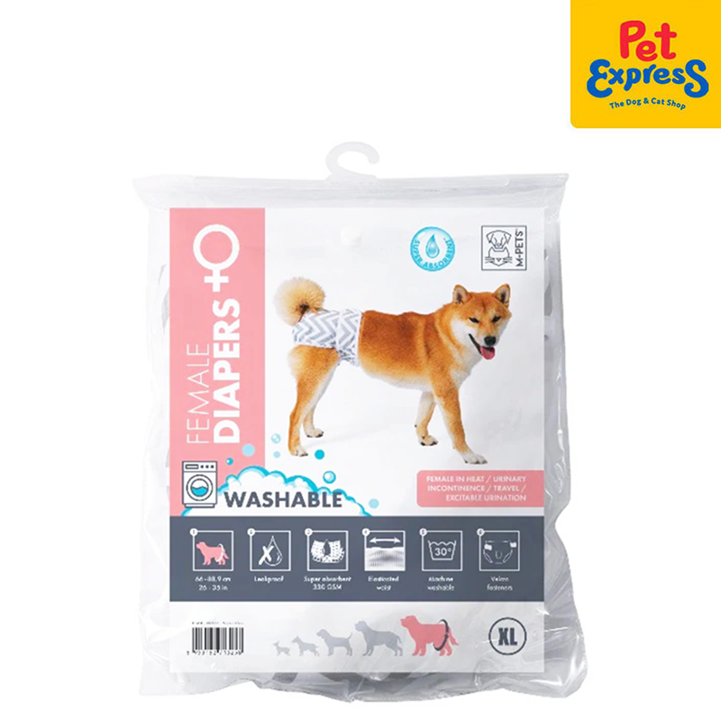 M-Pets Female Washable Pet Diaper Extra Large - Main Image