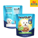 Heartfull Puppy Chicken Chunks in Gravy Wet Dog Food 100g (12 pouches)