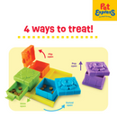 Brightkins Surprise Party Treat Puzzle Dog Toy