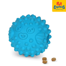 Brightkins Tough and Tumble Large Pufferfish Treat Dispenser Dog Toy