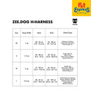 Zee.Dog Neopro Dog H-Harness Large Blue