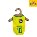 Pet Express Sando Jersey Brazil Dog Apparel Medium