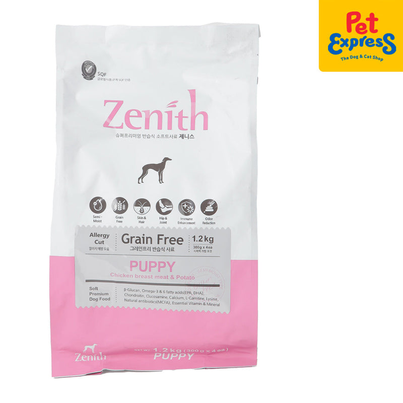 Zenith Grain Free Premium Puppy Chicken and Potato Dry Dog Food 1.2kg