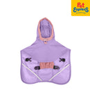 Pet Pals Poncho Raincoat Dog Apparel Medium Purple