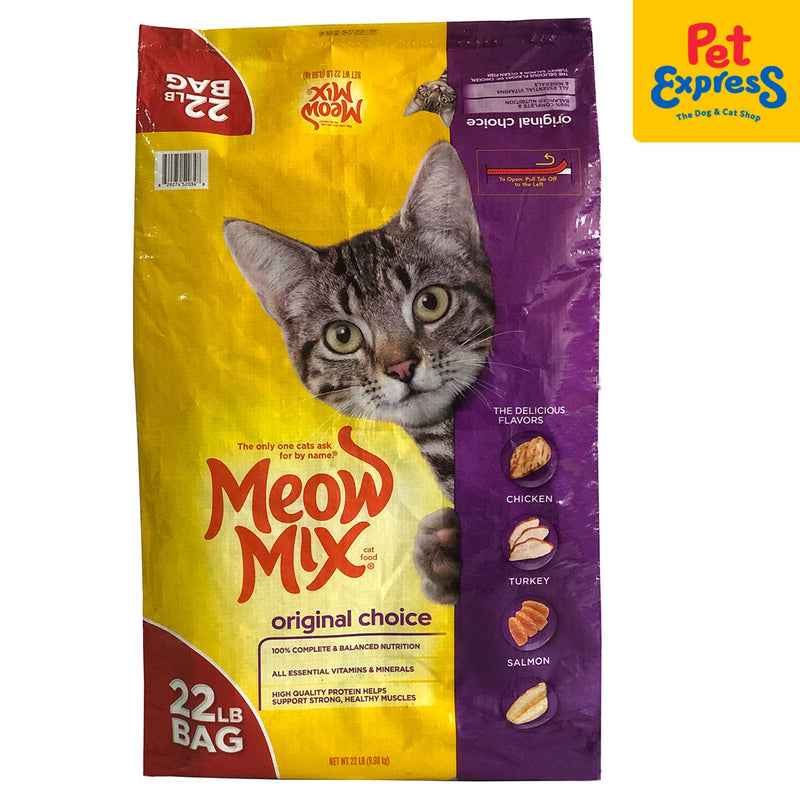 Meow Mix Original Choice Dry Cat Food 9.98kg