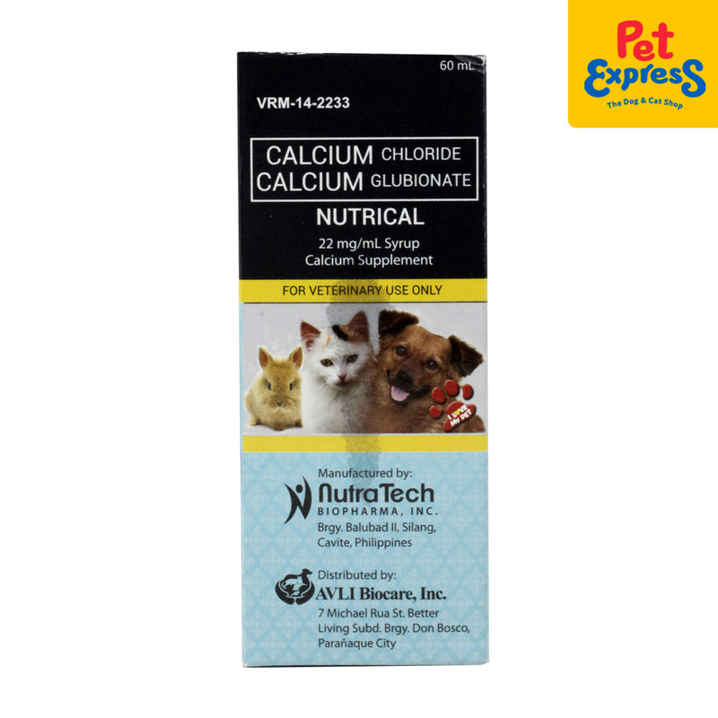 Nutrical Calcium Supplement in Syrup 60ml_front box