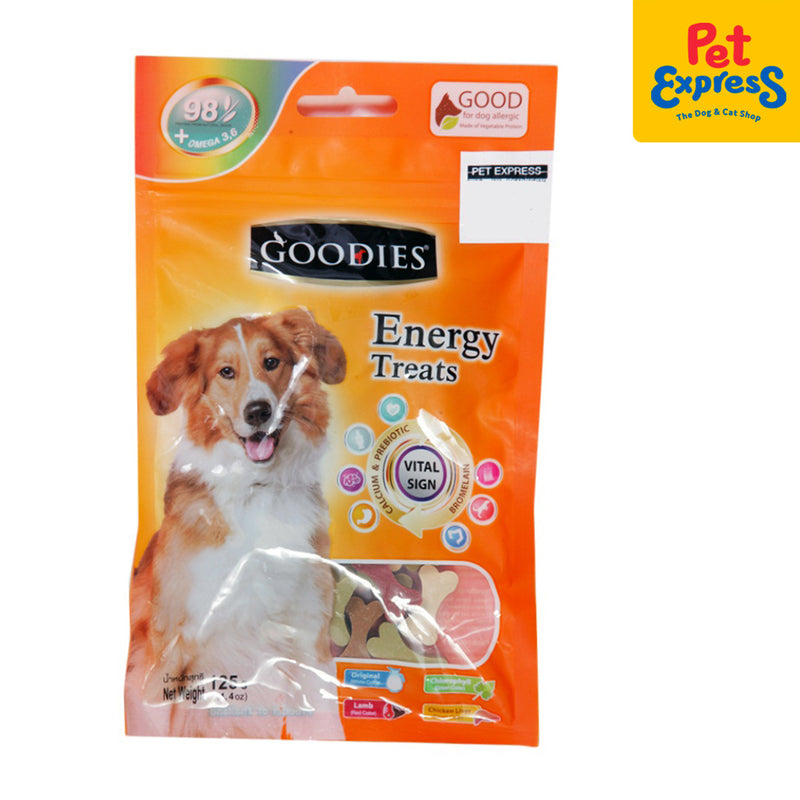 Goodies Energy Bone Dog Treats 125g_front