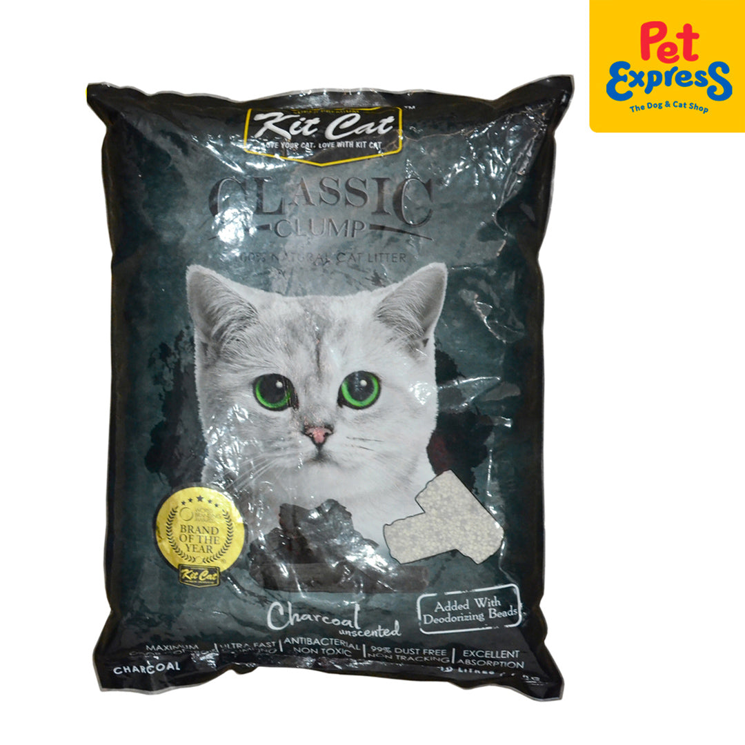 Kit Cat Cat Litter Charcoal 10L Pet Express Pet Express