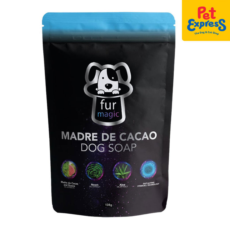 Furmagic Madre de Cacao Blue Dog Soap 108g_front