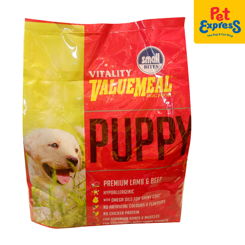 ValueMeal Puppy Small Bites Dry Dog Food 3kg_front