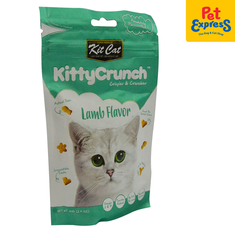 Kit Cat Kitty Crunch Lamb Cat Treats 60g