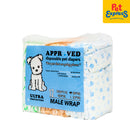 Approved Male Wrap Pet Diaper 12s Medium
