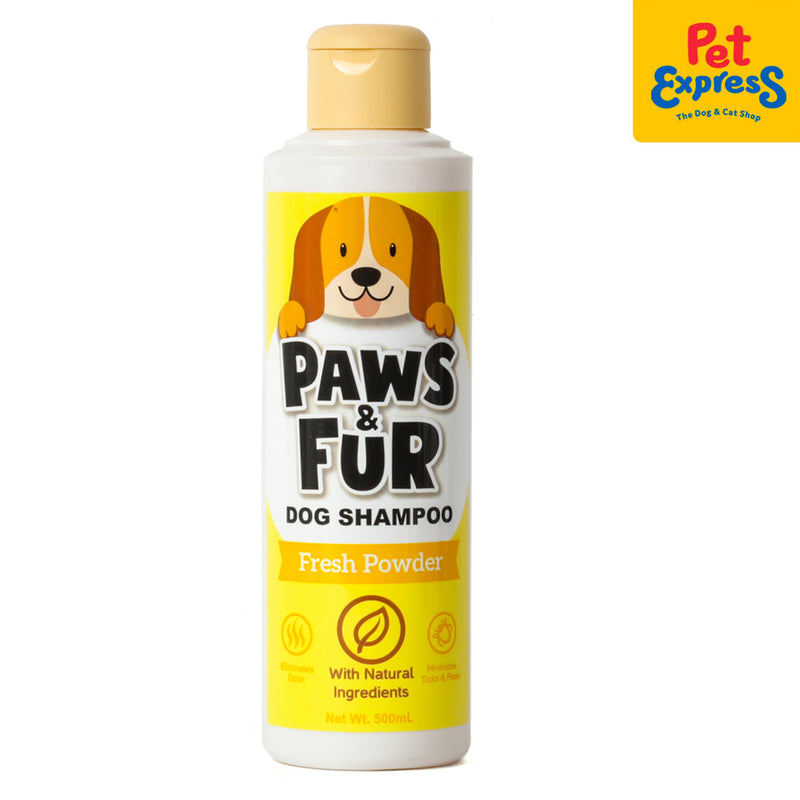Paws and Fur Fresh Powder Dog Shampoo 500ml