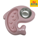 Approved Dog Bowl Fish Shape Pink 4134