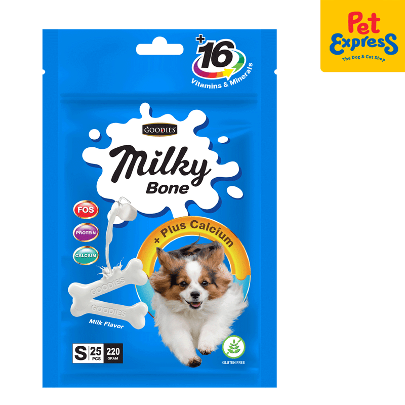 Goodies Milky Bone Milk Dog Treats 25s 220g_front