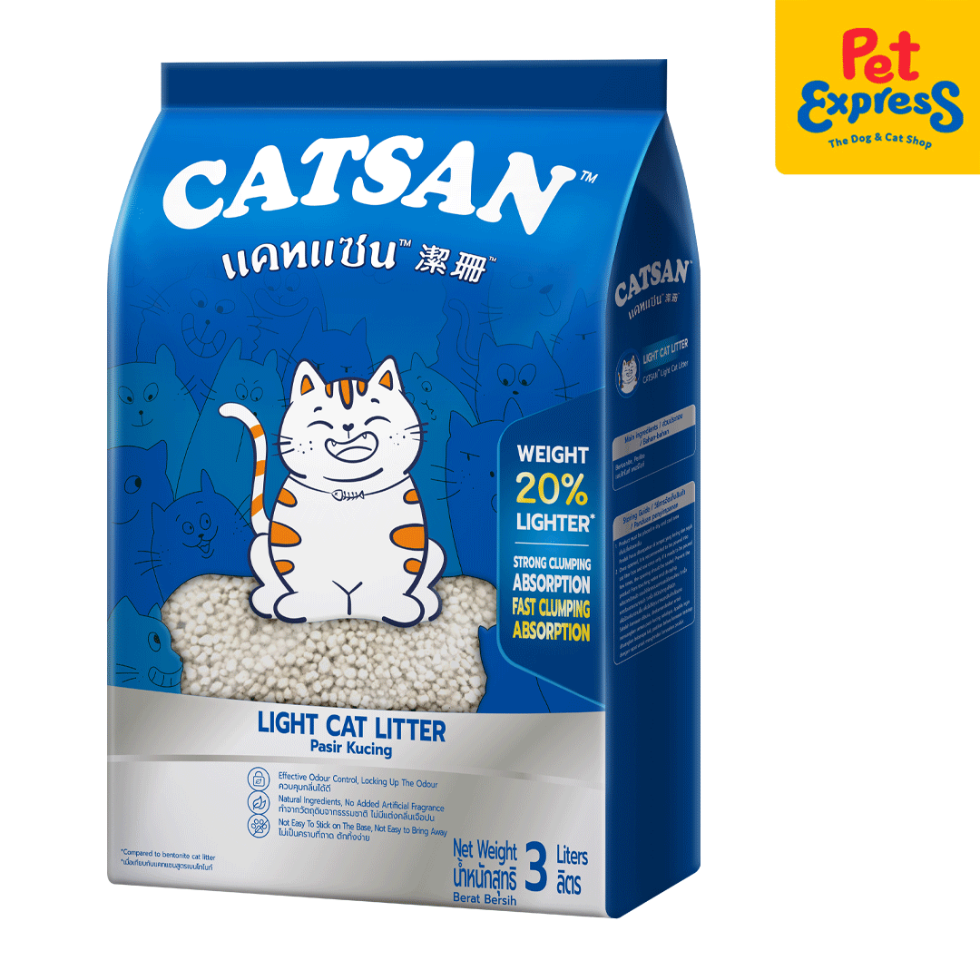Catsan Light Cat Litter 3L Pet Express