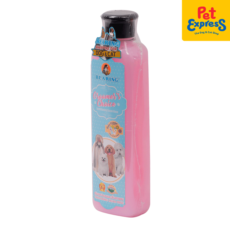 Bearing Groomer's Choice Baby Powder Pet Conditioner 365ml_side