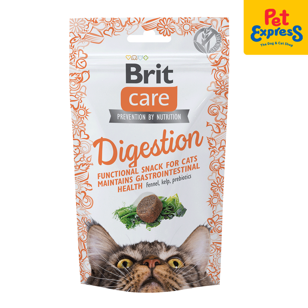Brit Care Digestion Cat Treats 50g – Pet Express