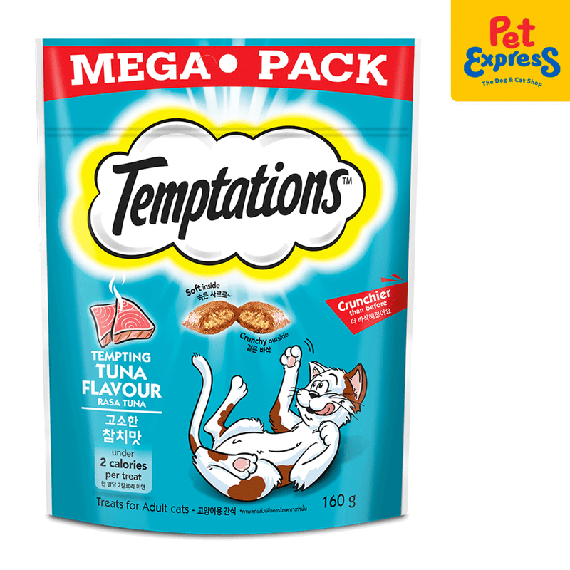 Temptations Mega Pack Tuna Cat Treats 160g