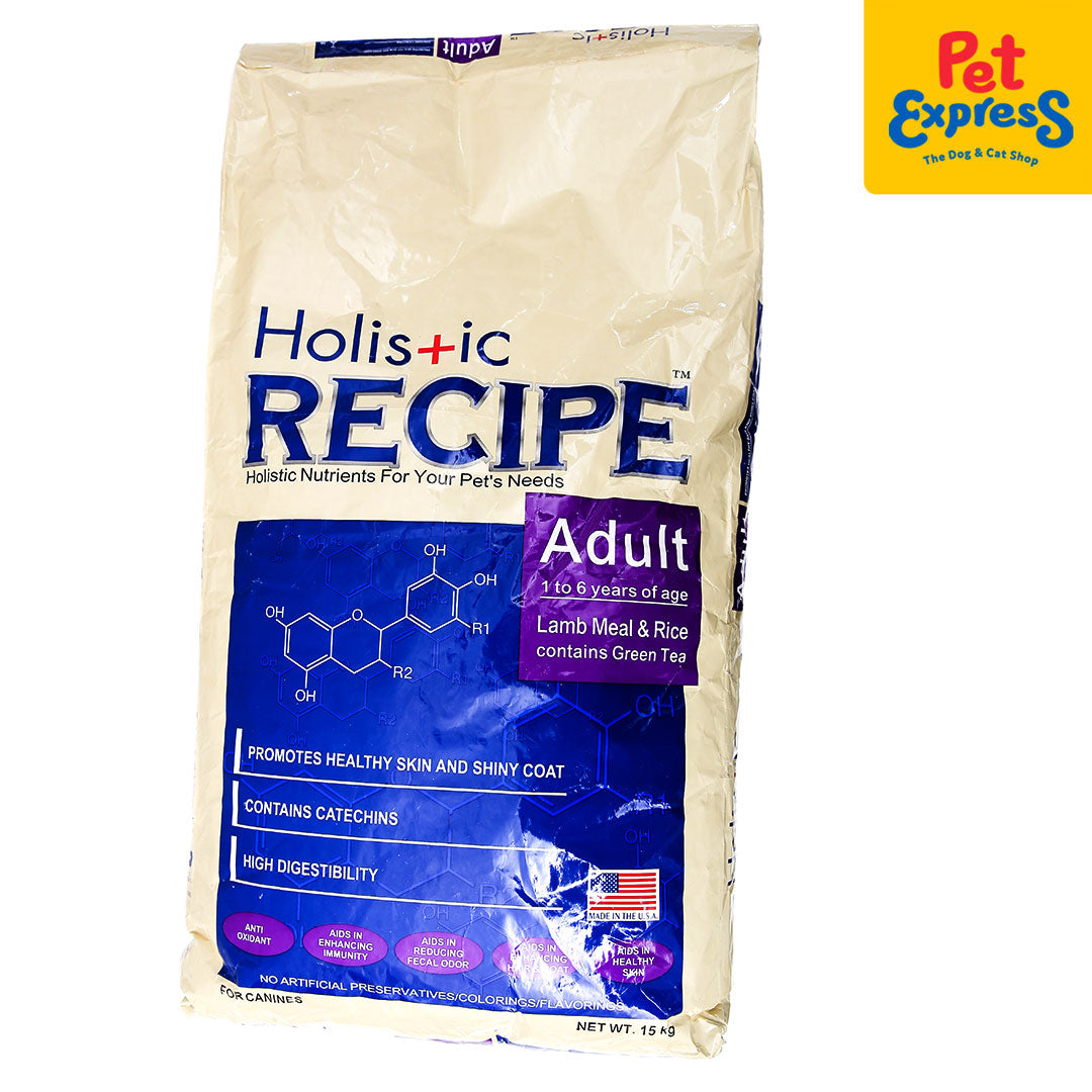 Holistic Recipe Adult Dry Dog Food 15kg Pet Express Pet Express holistic-recipe-adult-dry-dog-food-15kg-pet-express-pet-express