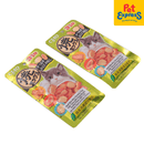 Inaba Soft Bits Mix Chicken Fillet with Tuna Dried Bonito Scallop Cat Treats 25g (QSC-123) (2 packs)