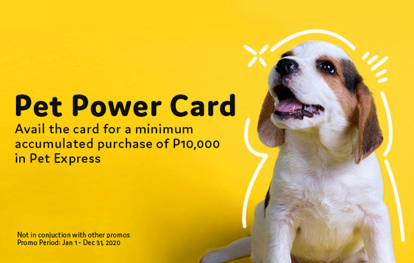Pet Express Pet Perks Power Card