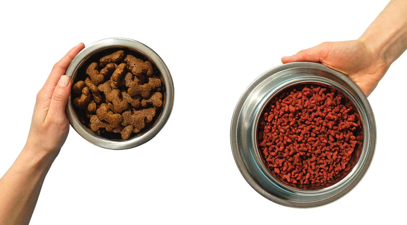 pet food kibble sizes