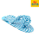 Approved Rope Slipper Dog Toy Small Blue