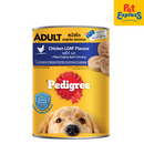Pedigree Adult Chicken Loaf Wet Dog Food 400g (Single)