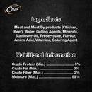 Cesar Adult Beef and Liver Wet Dog Food 100g (12 pcs)