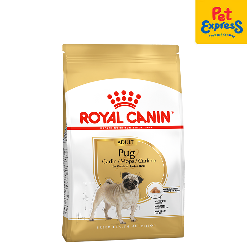 Royal Canin Breed Health Nutrition Adult Pug Dry Dog Food 1.5kg