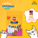 Pedigree Dentastix Puppy 4-12 Months Dog Treats 7s 56g (2 packs)