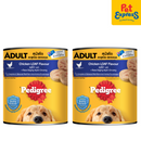 Pedigree Adult Chicken with Liver Wet Dog Food 700g (2 cans)