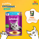 Whiskas Adult Ocean Fish Wet Cat Food 400g (3 cans)