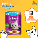 Whiskas Adult Ocean Fish Wet Cat Food 400g (3 cans)