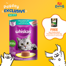 Whiskas Adult Tuna Wet Cat Food 400g (3 cans)