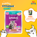 Whiskas Junior Tuna Wet Cat Food 80g (14 pouches)