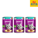 Whiskas Adult Tuna Wet Cat Food 400g (3 cans)