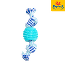 Lucky Dog Dental Rope Dog Toy Aqua Blue