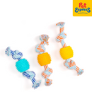 Lucky Dog Dental Rope Dog Toy Aqua Blue