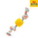 Lucky Dog Dental Rope Dog Toy Yellow