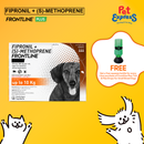 Frontline Plus Tick and Flea Drops for Small Breed Dogs up to 10kg 3x0.67ml (3 pipets)