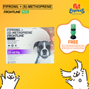 Frontline Plus Tick and Flea Drops for Large Breed Dogs 20-40kg 3x2.68ml (3 pipets)