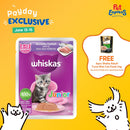 Whiskas Junior Mackerel Wet Cat Food 80g (14 pouches)