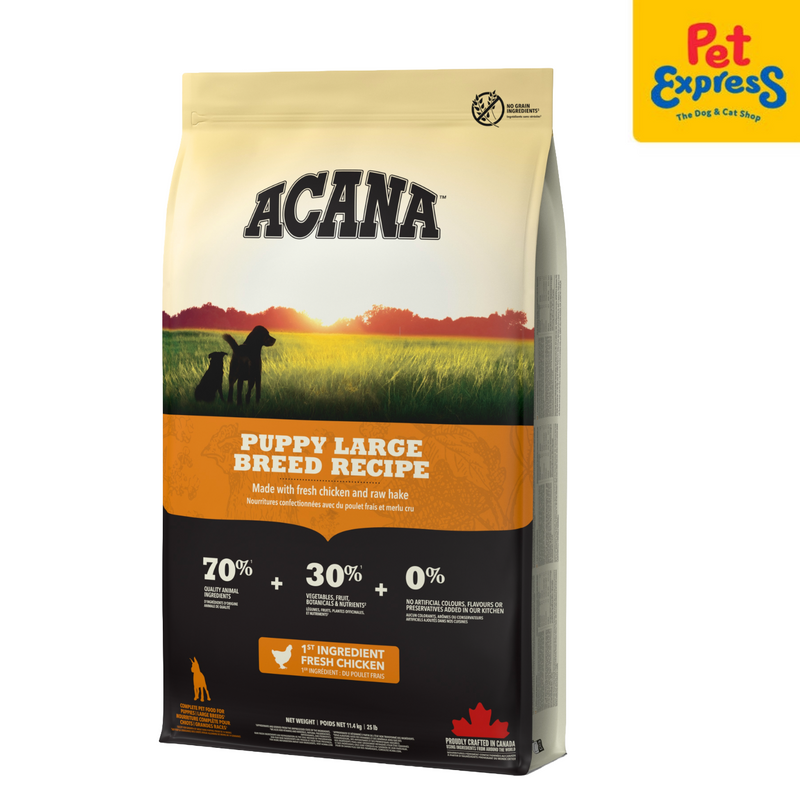 Acana Puppy Large Breed Dry Dog Food 11.4kg